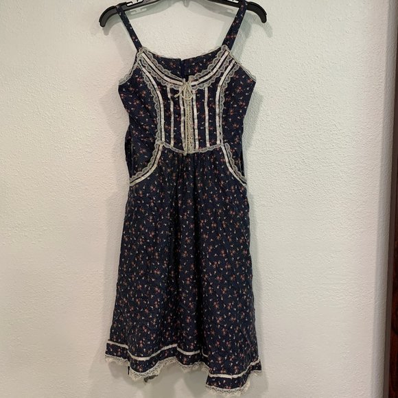 Gunne Sax Dresses & Skirts - Vintage Gunne Sax by Jessica Corset Sun Dress Med